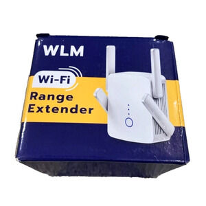 WLM WiFi Range Extender Signal Booster Up to Gigabit Speed Model N19 Dual Band